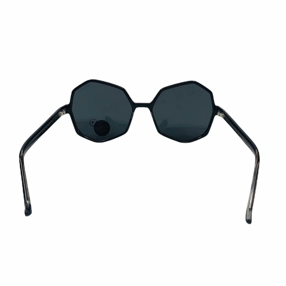 KOMONO sunglasses NEW oversized Bonnie Black Transparent